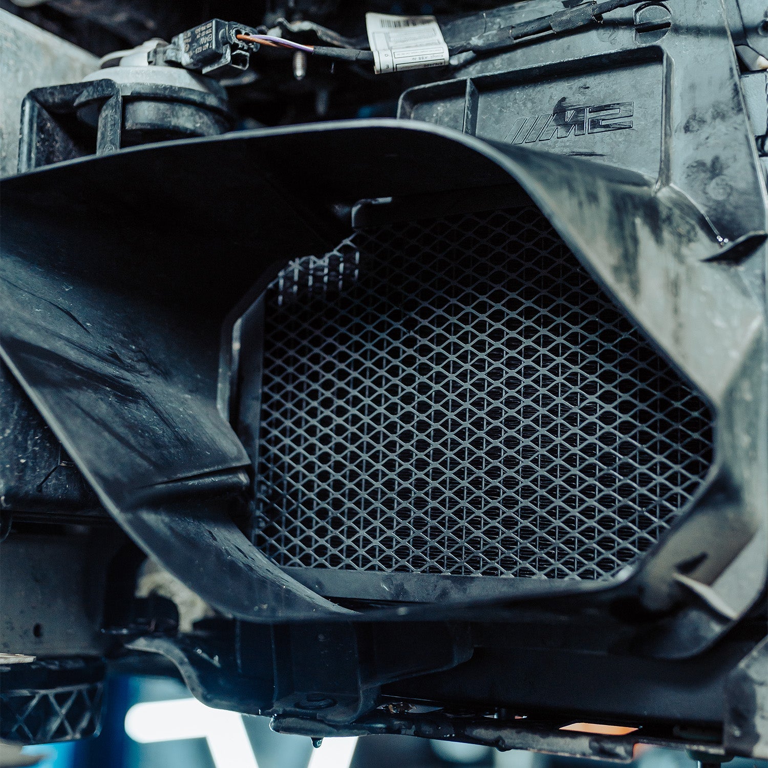 CSF BMW M3/M4/M2 Competition Auxiliary Radiators w/ Rock Guards (F80/F ...