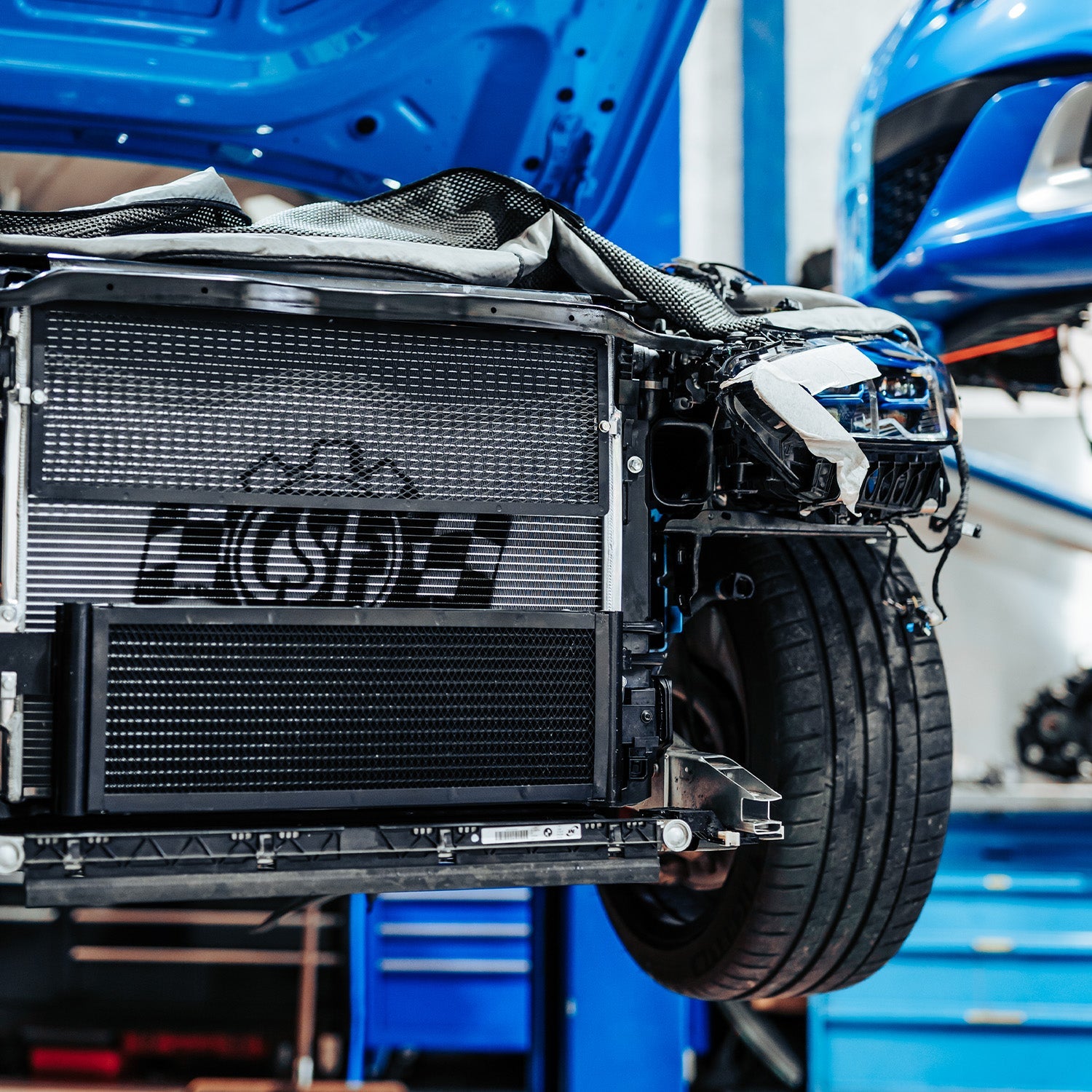 CSF BMW M2/M3/M4 S58 ZF8 Transmission Oil Cooler With Rock Guard (G80/G81/G82/G83/G87)