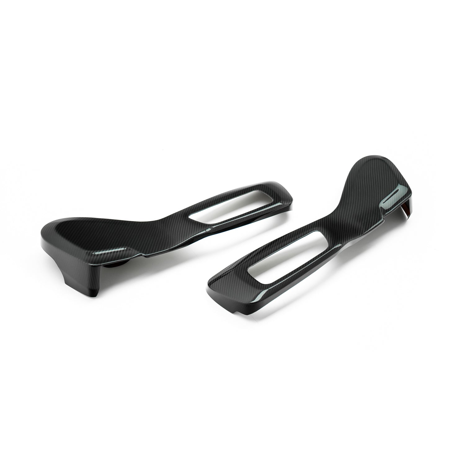 SHFT BMW G80 & G81 M3 Gloss Carbon Fibre Seat Base Trims