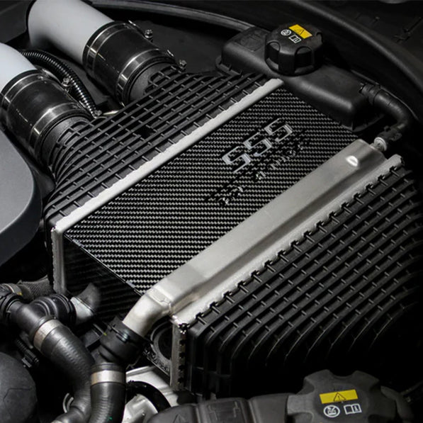 Carbonex BMW S55 Charge Cooler Cover In Pre Preg Carbon Fibre (F80 M3, F82 M4 & F87 M2 Competition)