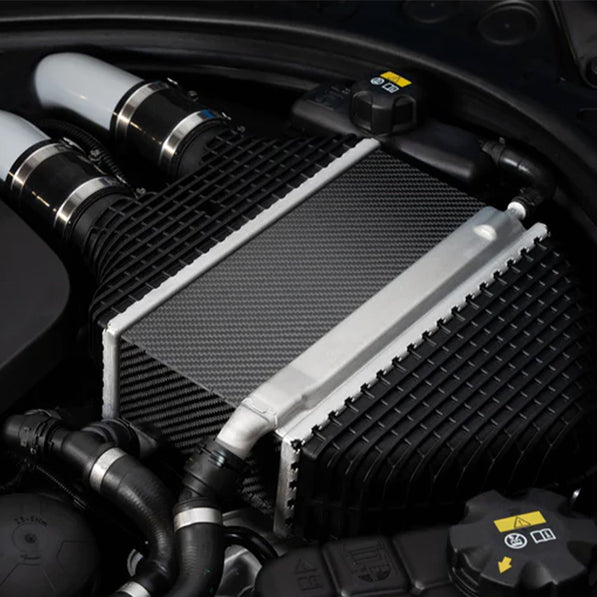 Carbonex BMW S55 Charge Cooler Cover In Pre Preg Carbon Fibre (F80 M3, F82 M4 & F87 M2 Competition)