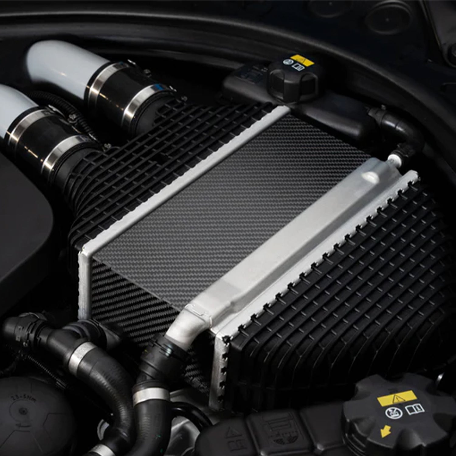 Carbonex BMW S55 Charge Cooler Cover In Pre Preg Carbon Fibre (F80 M3, F82 M4 & F87 M2 Competition)