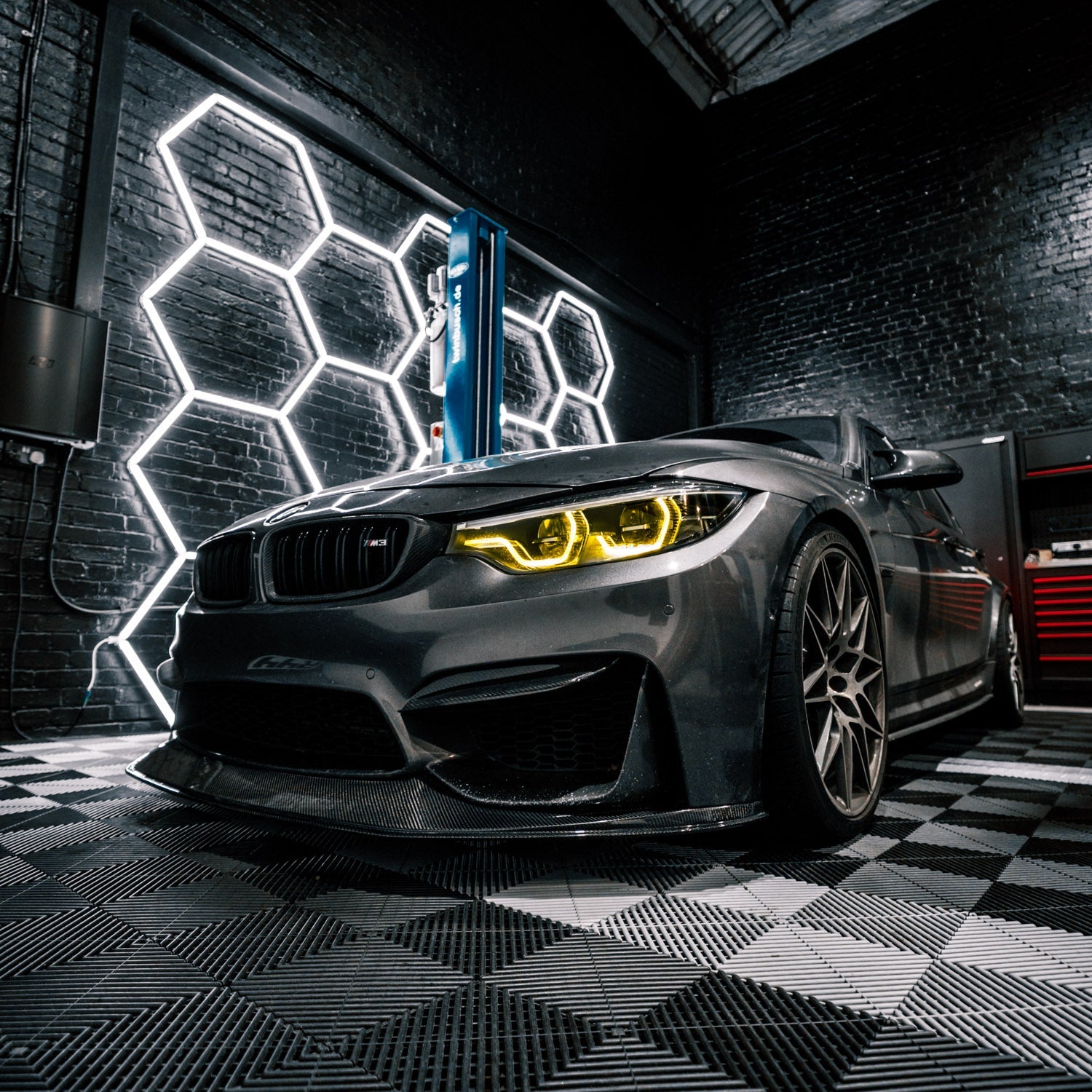 R44 BMW M3/M4 CSL Yellow Daytime Running Lights LED Module Set (F80/F82/F83 LCI)