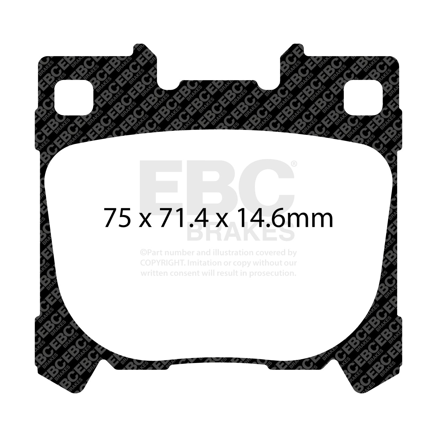 EBC Bluestuff NDX Rear Brake Pads For Toyota GR Yaris (Mk4 2020+)