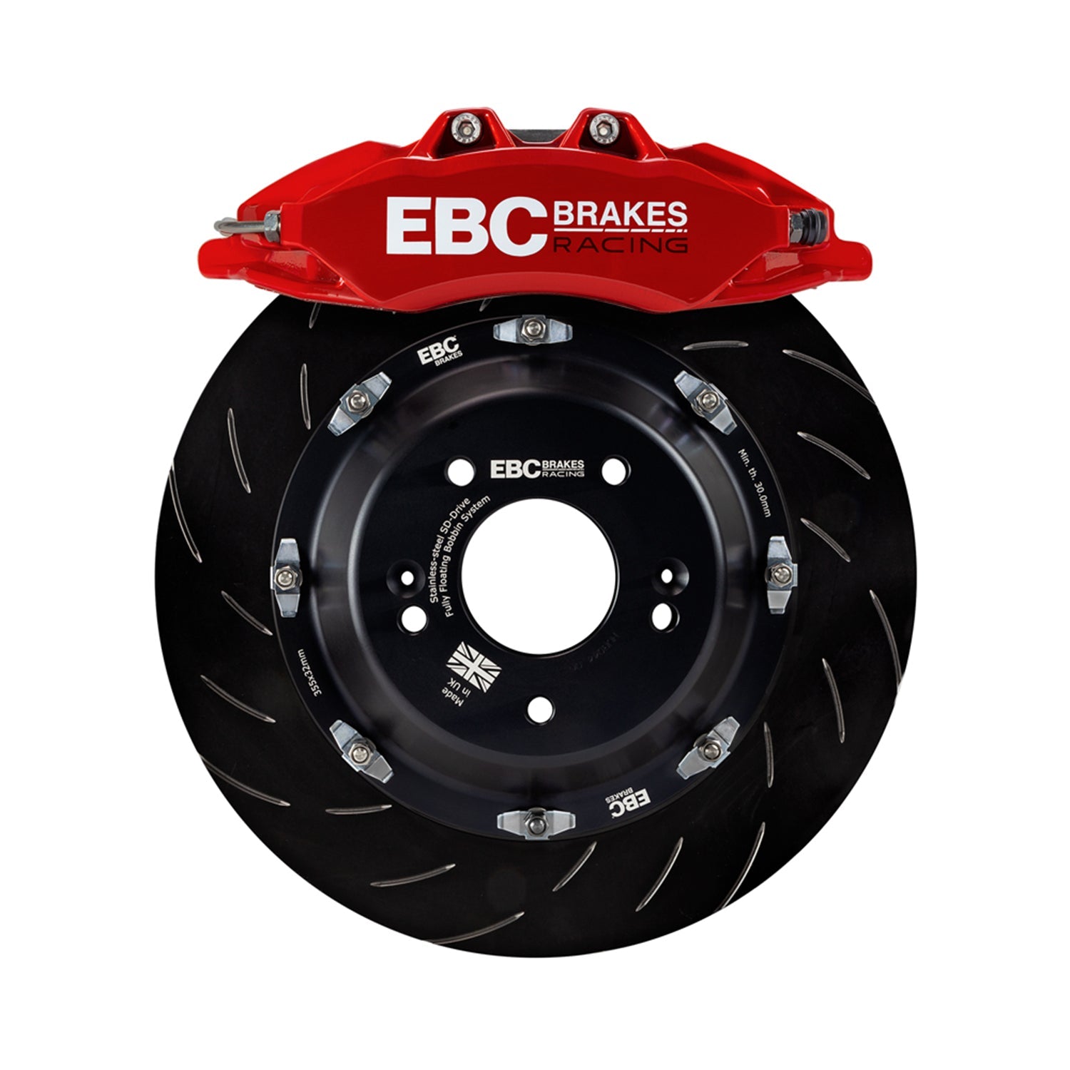 EBC Racing BMW F8X 6 Piston Apollo Front Big Brake Kit (F80 M3, F82 M4 & F87 M2)
