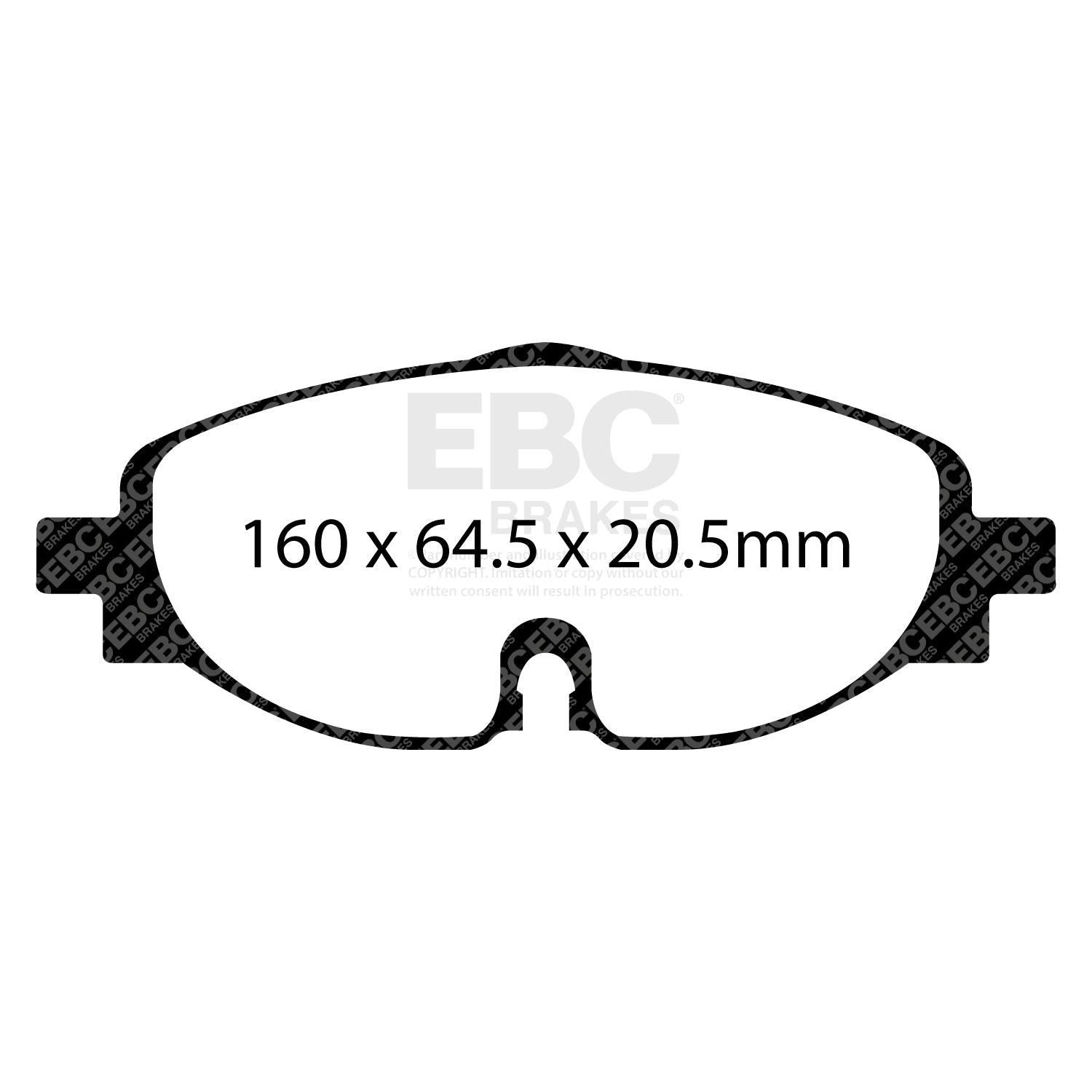 EBC Volkswagen Golf GTI Bluestuff Front Brake Pads DP52150NDX (Mk7)