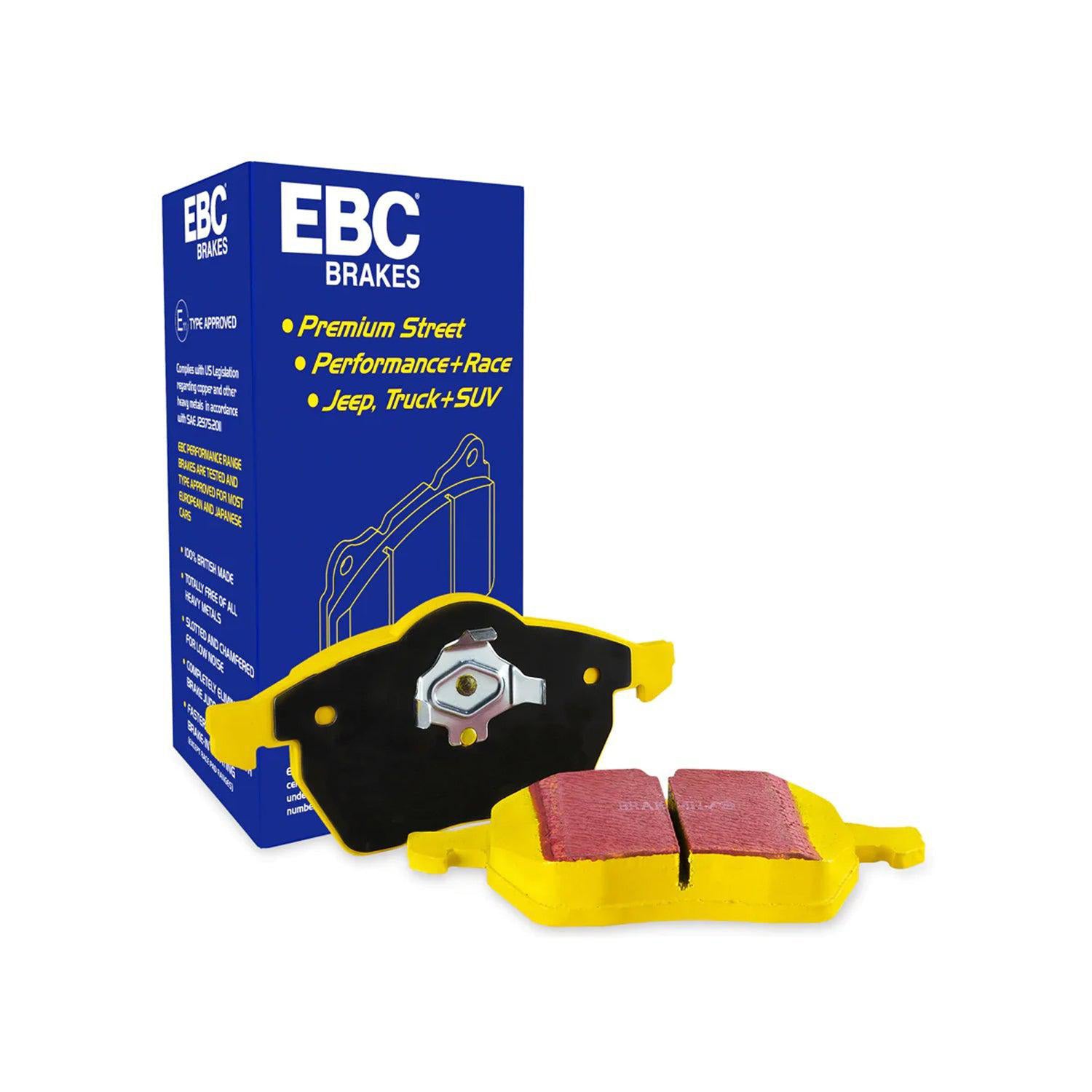 EBC Yellowstuff Rear Brake Pads For BMW F Series M Lites & M Vehicles DP42133R