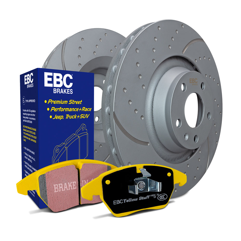 EBC Rear Brake Disc & Pad Set For BMW F20/F21 M135i M140i & F22/F23 M235iM240i