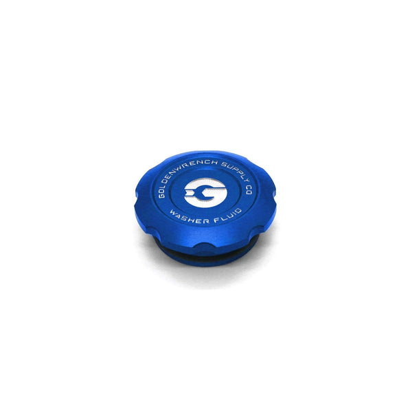 GoldenWrench BMW F Series M Car BLACKLINE Billet Washer Fluid Cap (F87/F80/F82/F83/F22/F30/F32)