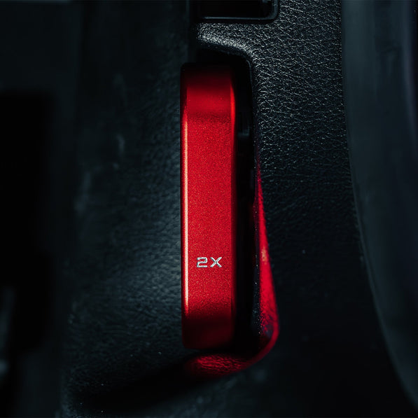 GoldenWrench BMW F Series Bonnet Hood Latch Handle In Red