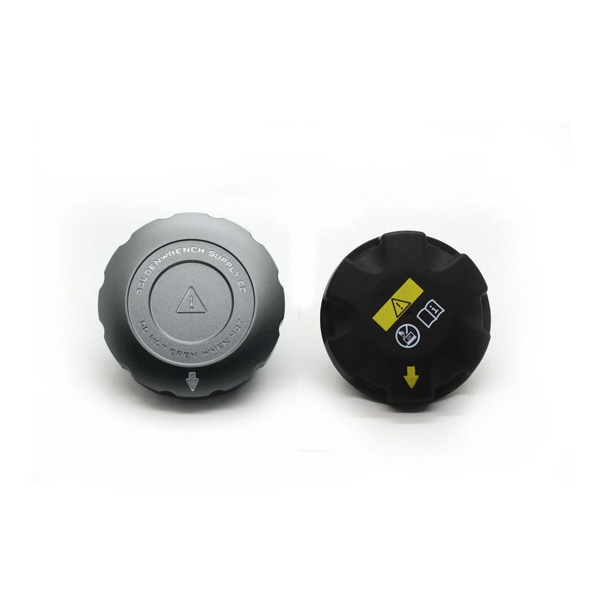 GoldenWrench BMW F Series M Car BLACKLINE Performance Coolant Expansion Tank Cap Cover