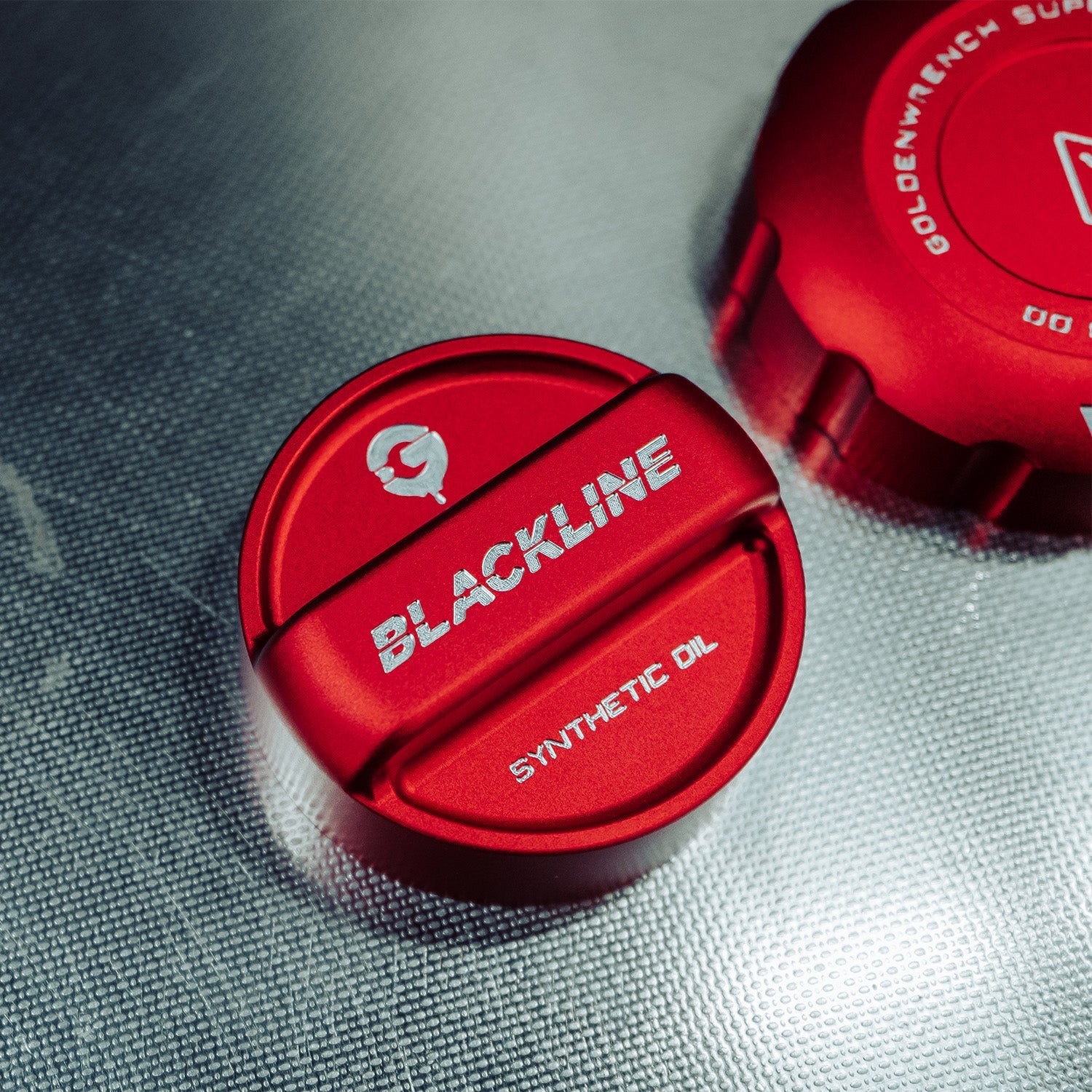 GoldenWrench BMW S63 & S68 M Car BLACKLINE Performance Engine Cap Cover Set (2017+ G90 M5, F95 X5M, F96 X6M & more)