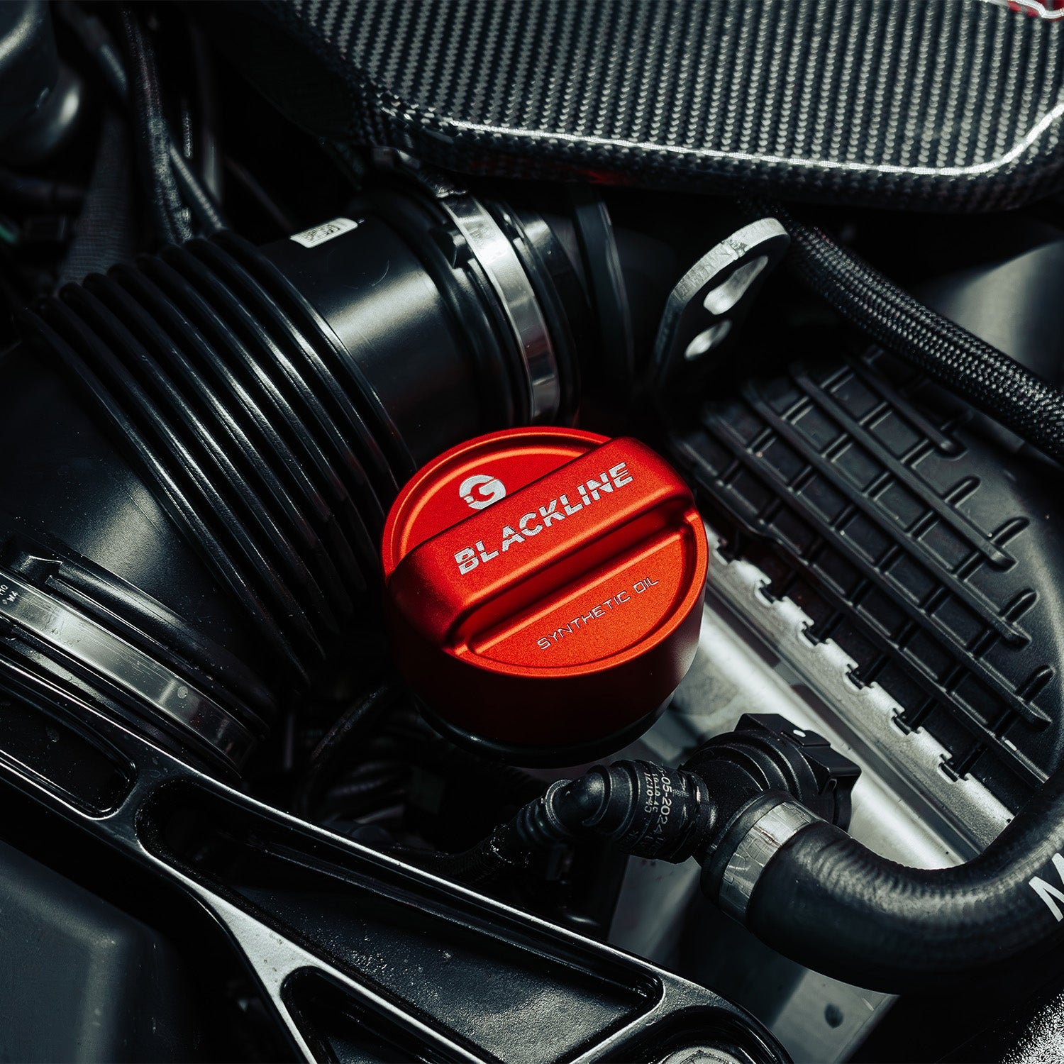 GoldenWrench BMW S63 & S68 M Car BLACKLINE Performance Engine Cap Cover Set (2017+ G90 M5, F95 X5M, F96 X6M & more)