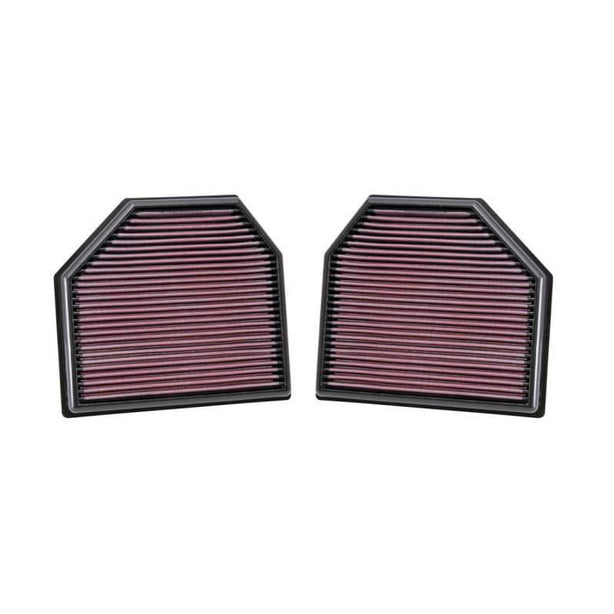 K&N BMW M3/M4/M2 Competition S55 Replacement Panel Filters (F80/F82/F83/F87)