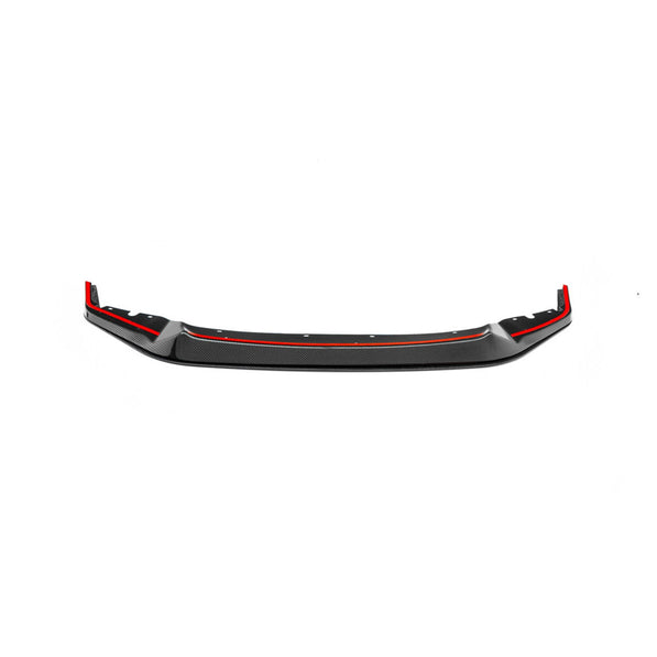 MHC+ BMW M2 Competition S55 GT Style Front Splitter In Gloss Pre Preg Carbon Fibre (F87C)