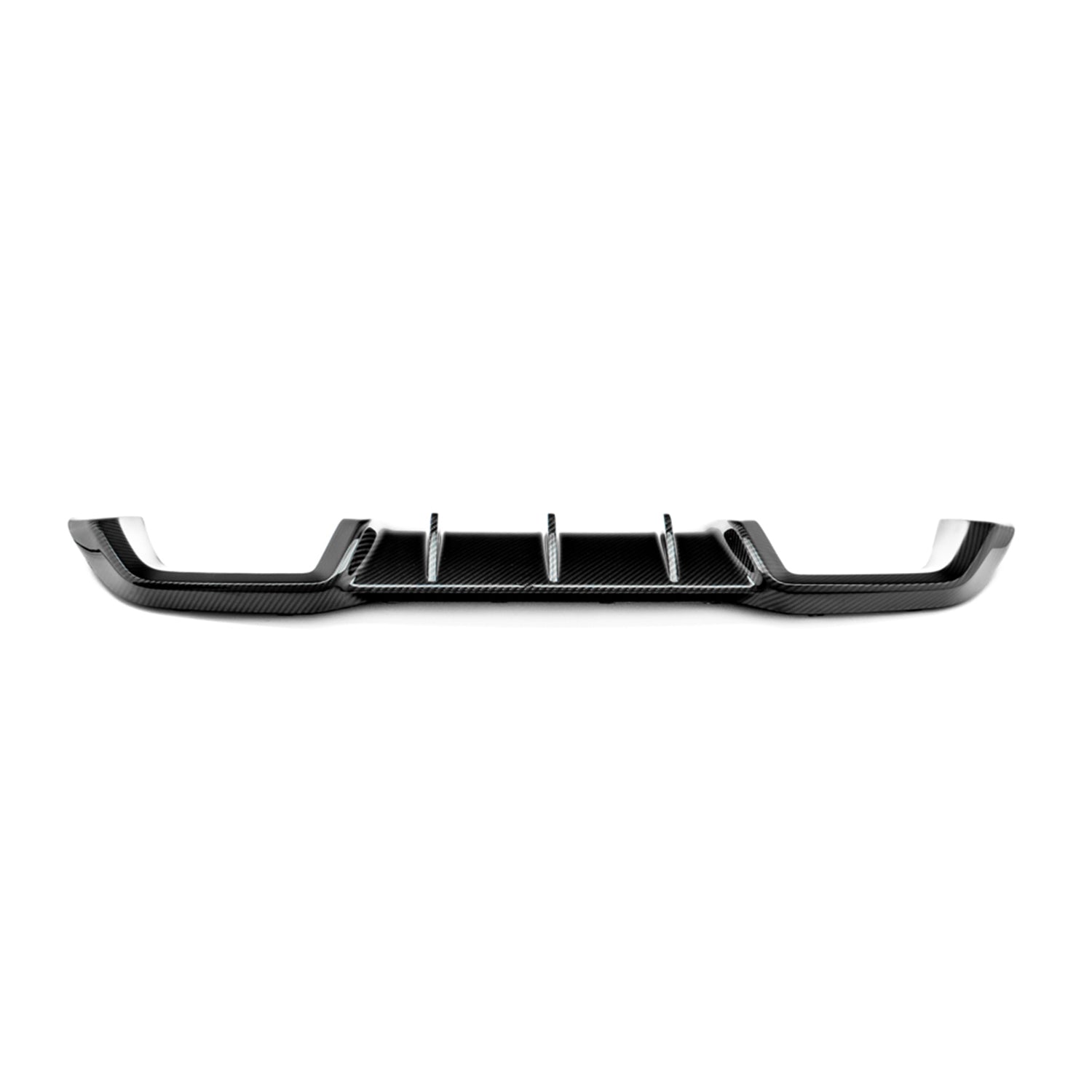 MHC+ BMW M2/M2 Competition Performance Style Rear Diffuser In Gloss Pre Preg Carbon Fibre (F87)