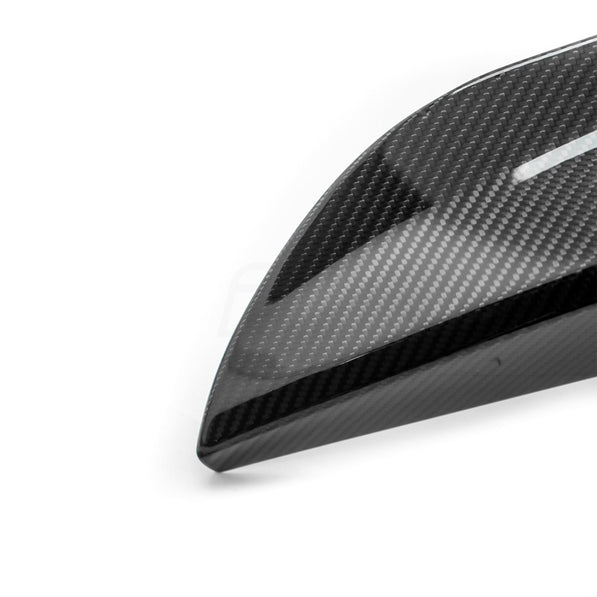 MHC+ BMW F95 X5M & F96 X6M LCI OEM Style Rear Diffuser In Pre Preg Carbon Fibre