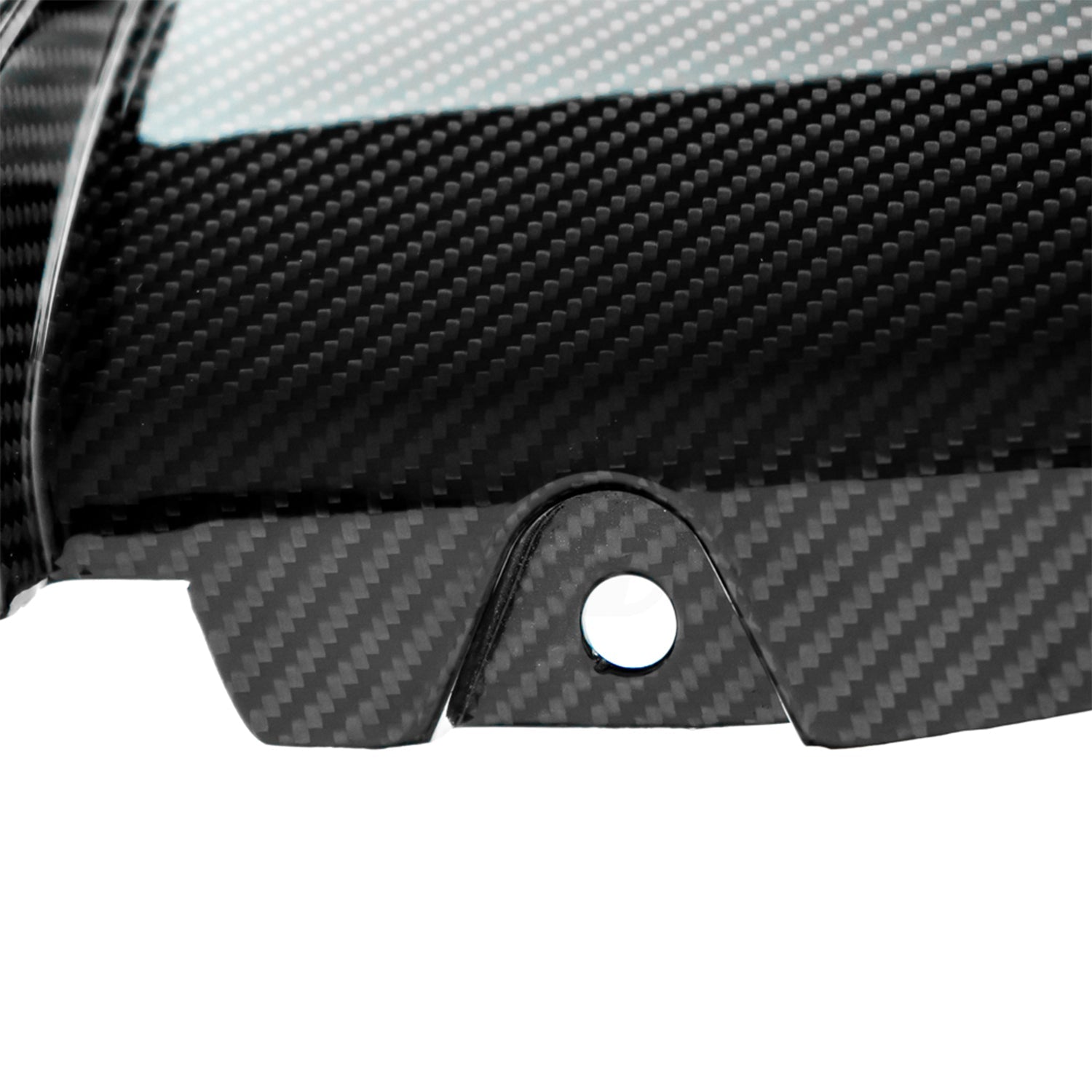 MHC+ BMW F95 X5M & F96 X6M LCI OEM Style Rear Diffuser In Pre Preg Carbon Fibre