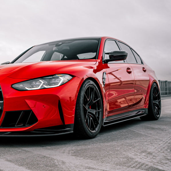 MHC+ BMW M3/M4 SK1 Side Skirts In Pre Preg Carbon Fibre (G80/G81/G82/G83)
