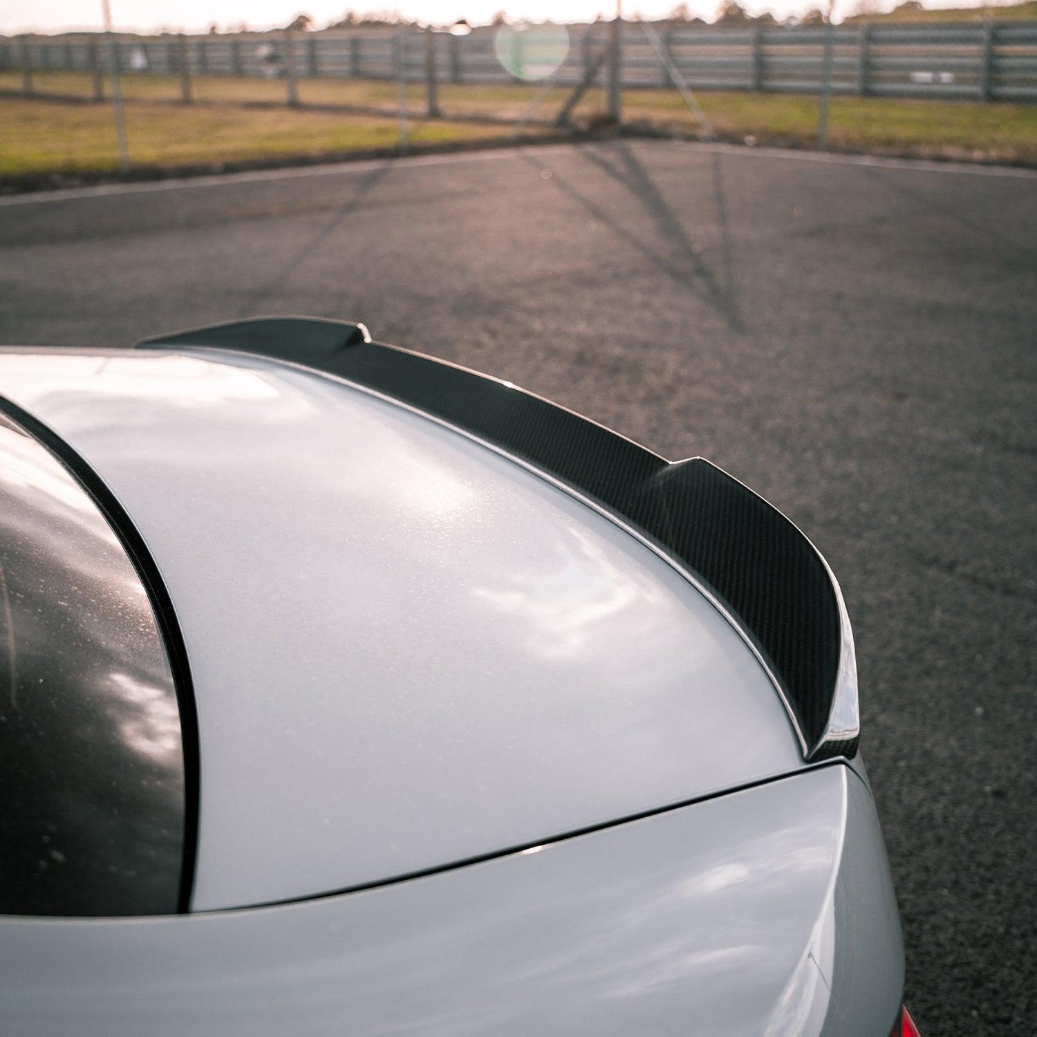 MHC+ BMW M3 CS Style Rear Spoiler In Pre Preg Carbon Fibre (G80)