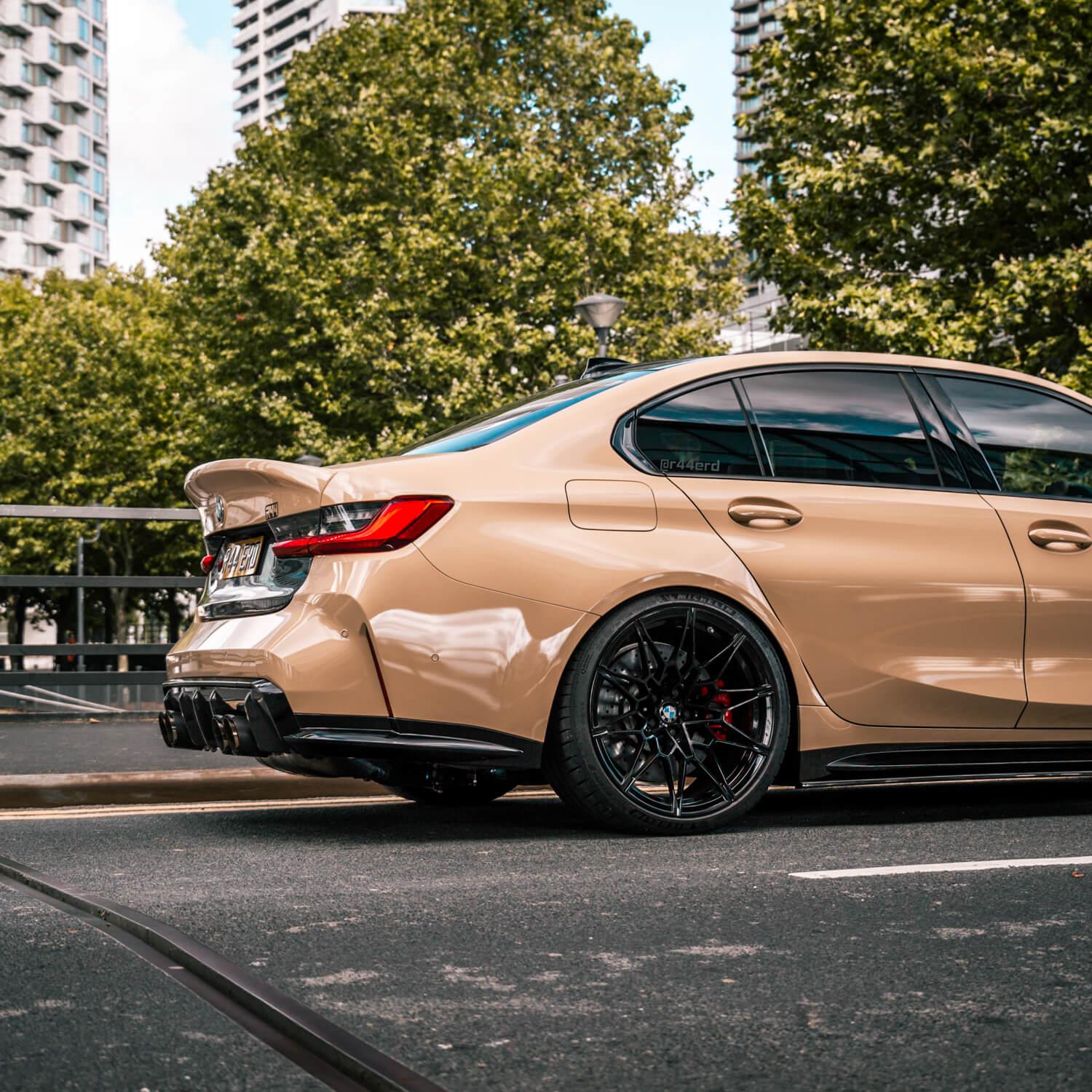 MHC+ BMW M3/M4 OEM Style Rear Diffuser In Pre Preg Carbon Fibre (G80/G81/G82/G83)