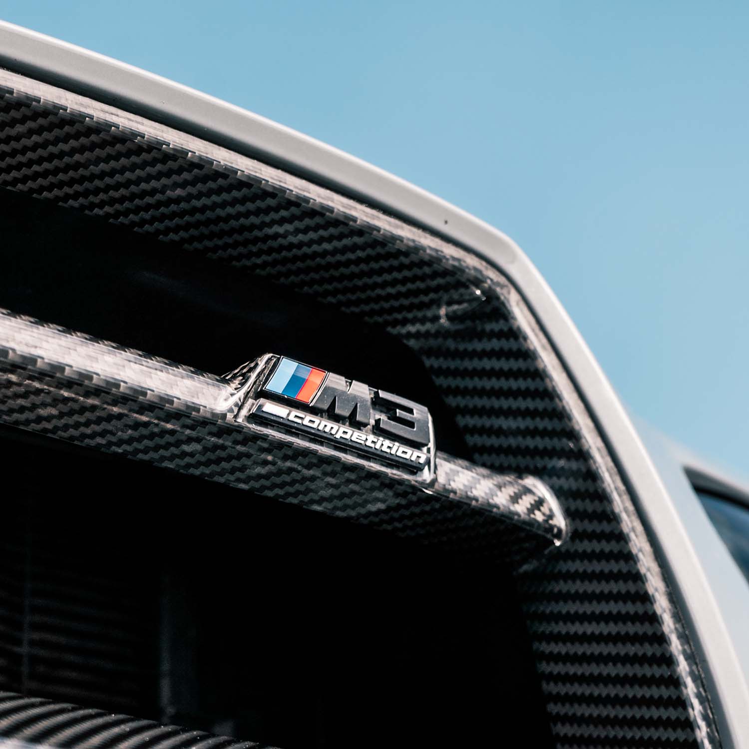 MHC+ BMW M3/M4 GT Style Front Grille in Pre Preg Carbon Fibre (G80/G81/G82/G83)