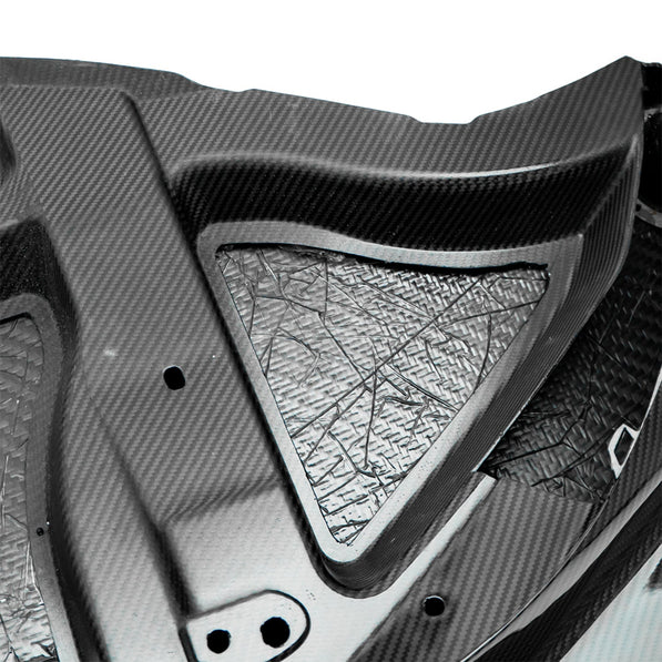 MHC+ BMW M3/M4 GT4 Style Front Splitter In Pre Preg Carbon Fibre (G80/G81/G82/G83)
