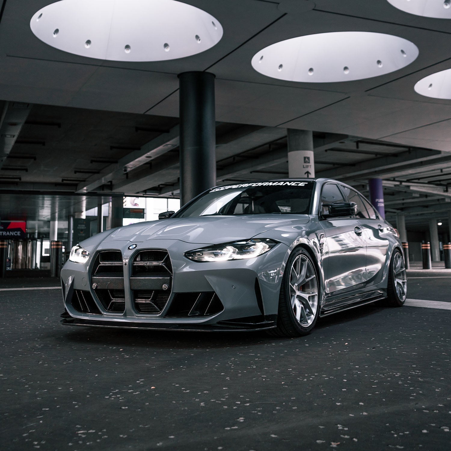 MHC+ BMW M3/M4 CSL Style Front Grille in Pre Preg Carbon Fibre (G80/G81/G82/G83)