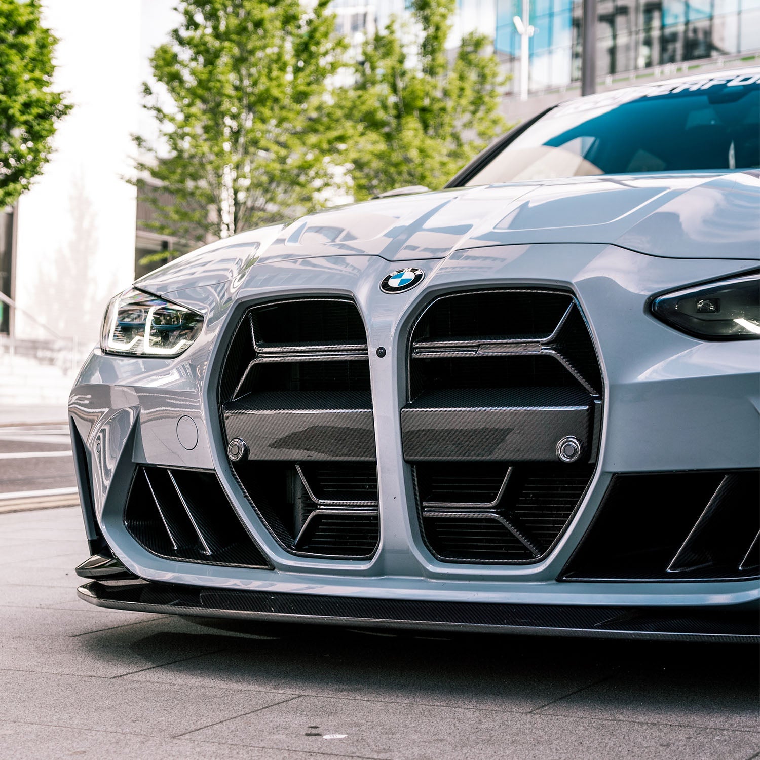 MHC+ BMW M3/M4 CSL Style Front Grille in Pre Preg Carbon Fibre (G80/G81/G82/G83)