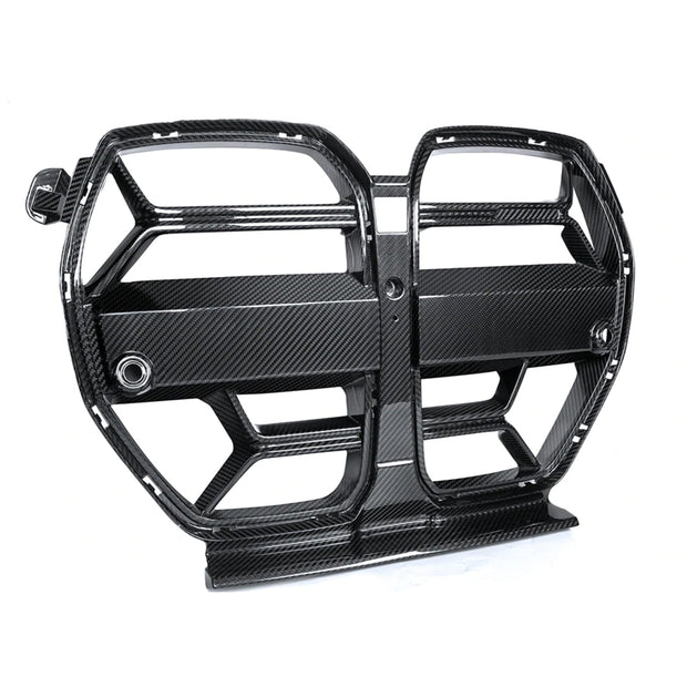 MHC+ BMW M3/M4 CSL Style Front Grille in Pre Preg Carbon Fibre (G80/G81/G82/G83)