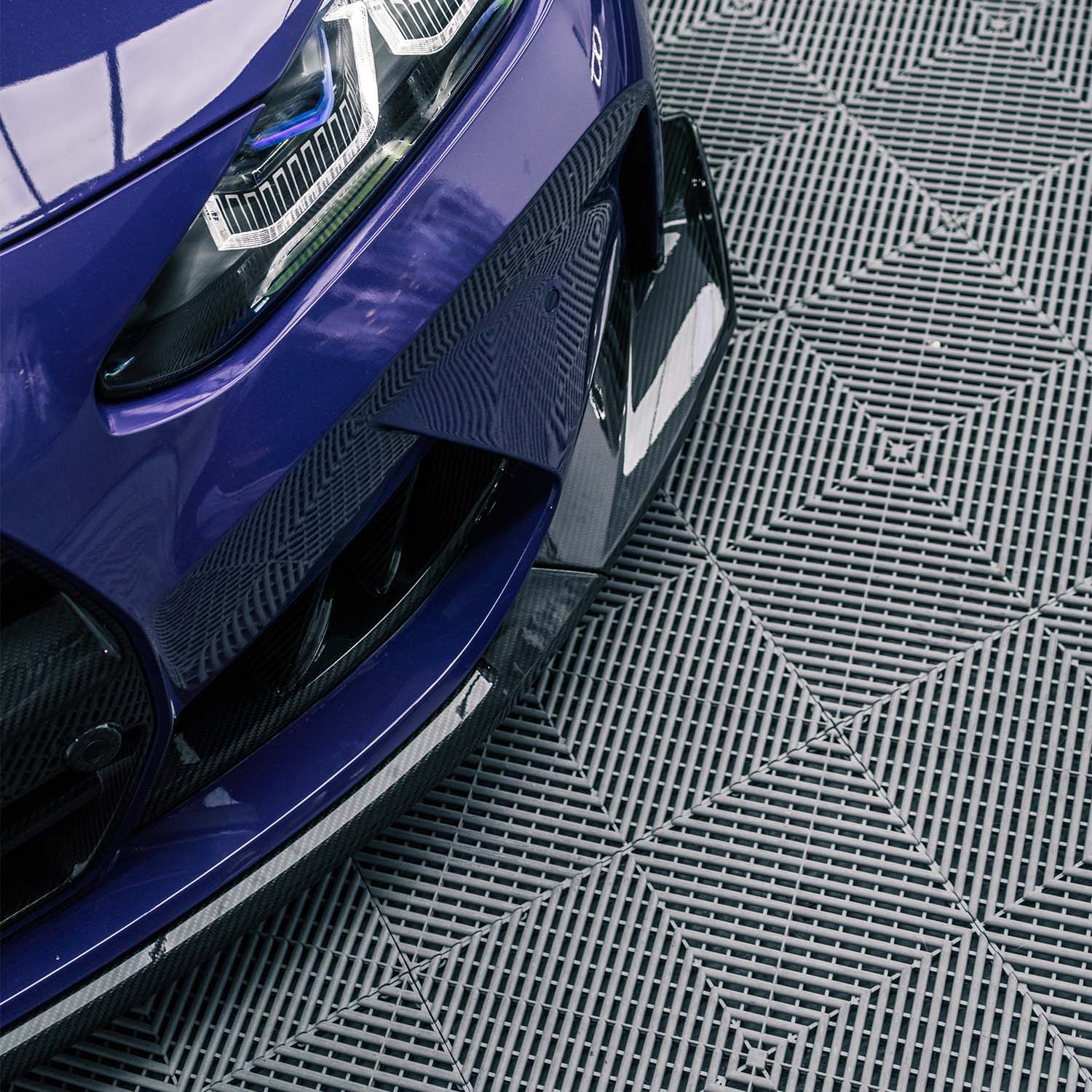 MHC+ BMW M3/M4 CSL Style Front Splitter In Pre Preg Carbon Fibre (G80/G81/G82/G83)