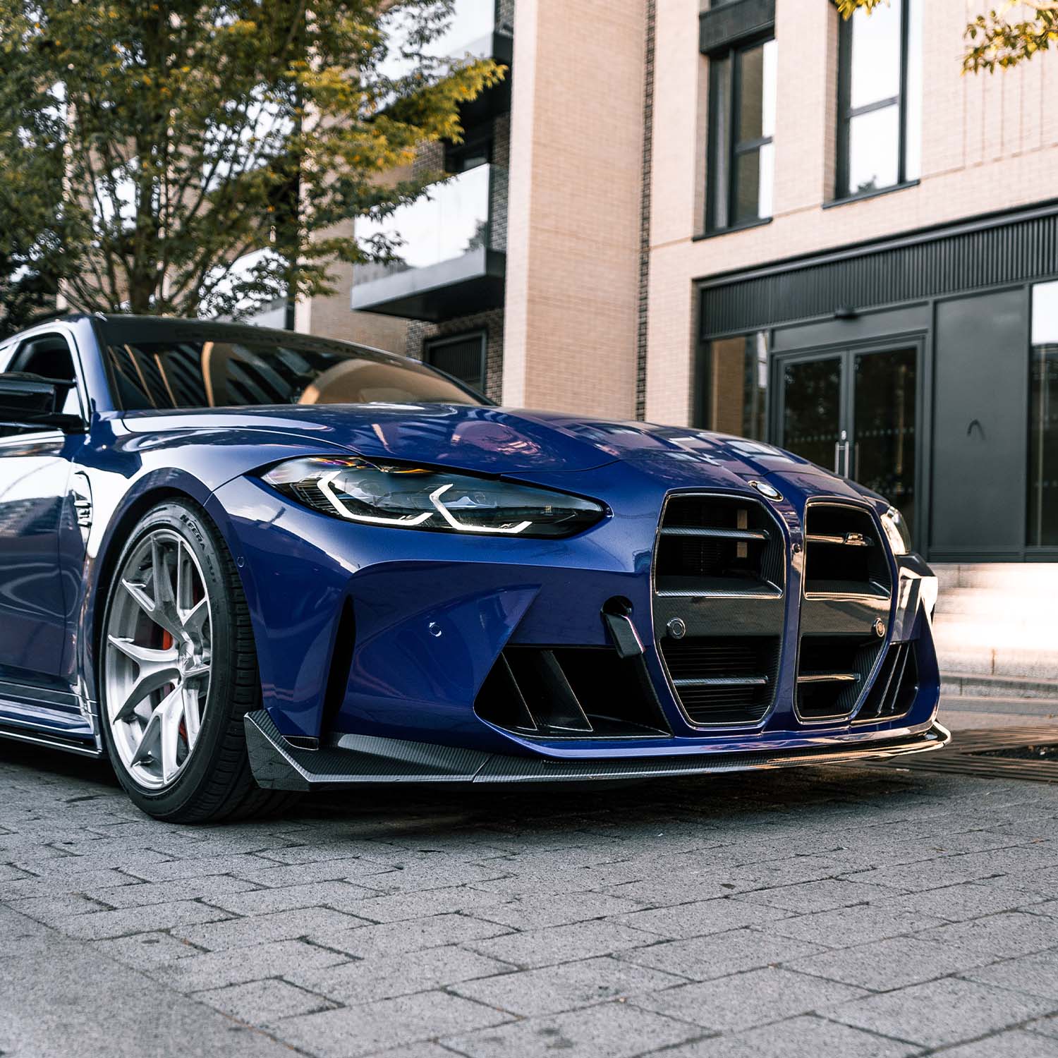MHC+ BMW M3/M4 CSL Style Front Splitter In Pre Preg Carbon Fibre (G80/G81/G82/G83)