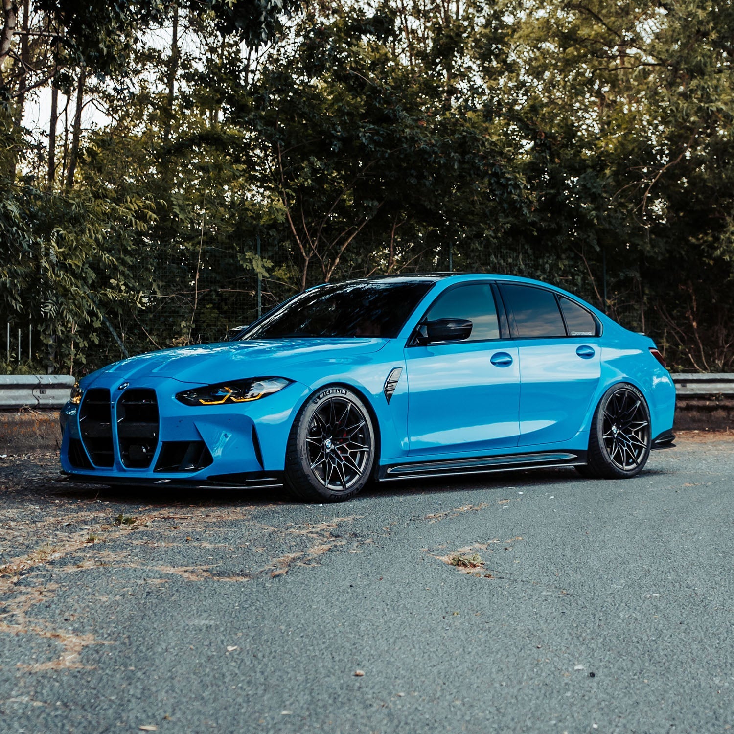 MHC+ BMW M3/M4 Low Line Styling Kit In Gloss Pre Preg Carbon Fibre (G80/G82/G83)