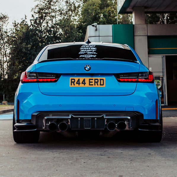 MHC+ BMW M3/M4 Low Line Styling Kit In Gloss Pre Preg Carbon Fibre (G80/G82/G83)