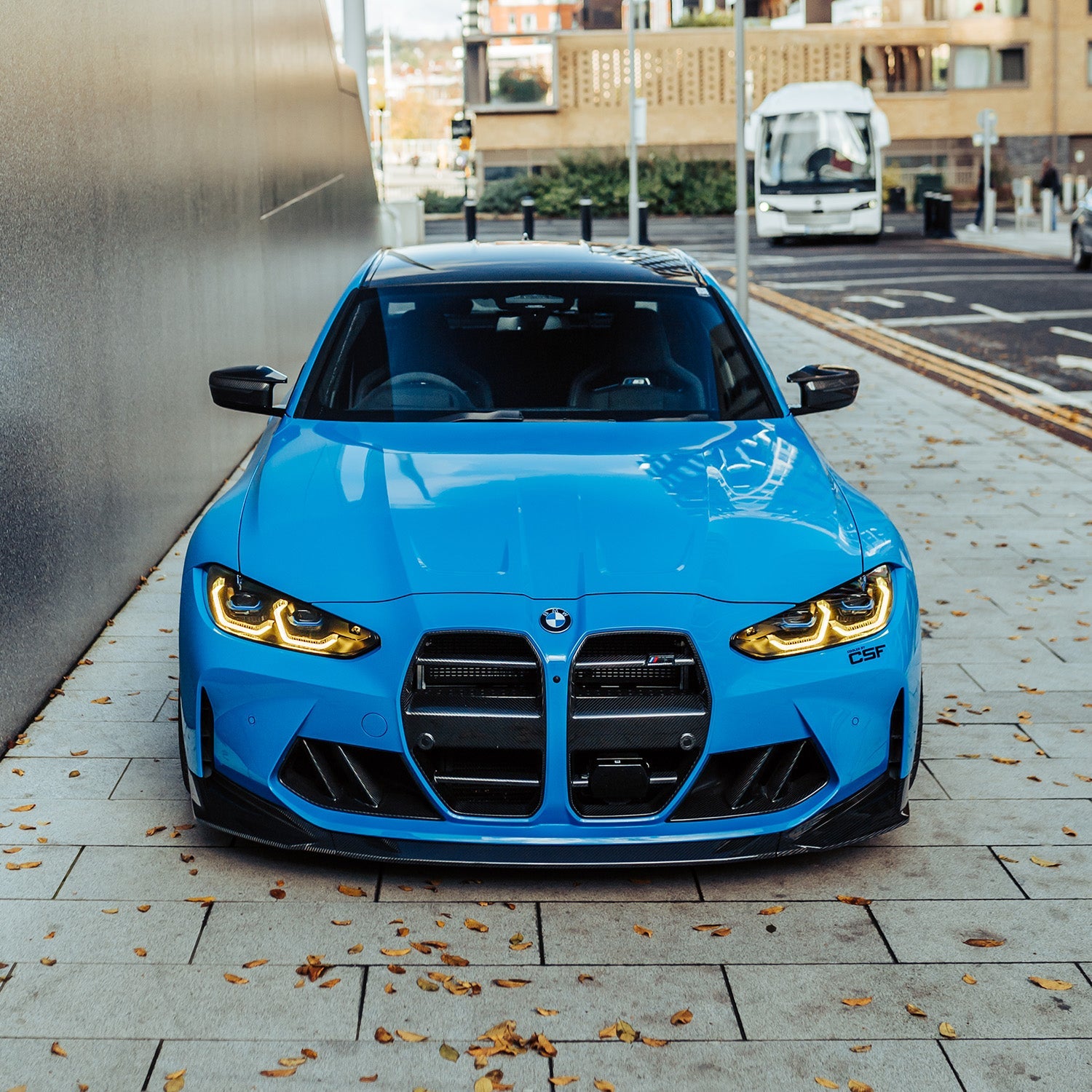 MHC+ BMW M3/M4 SP2 Front Splitter In Pre Preg Carbon Fibre (G80/G81/G82/G83)