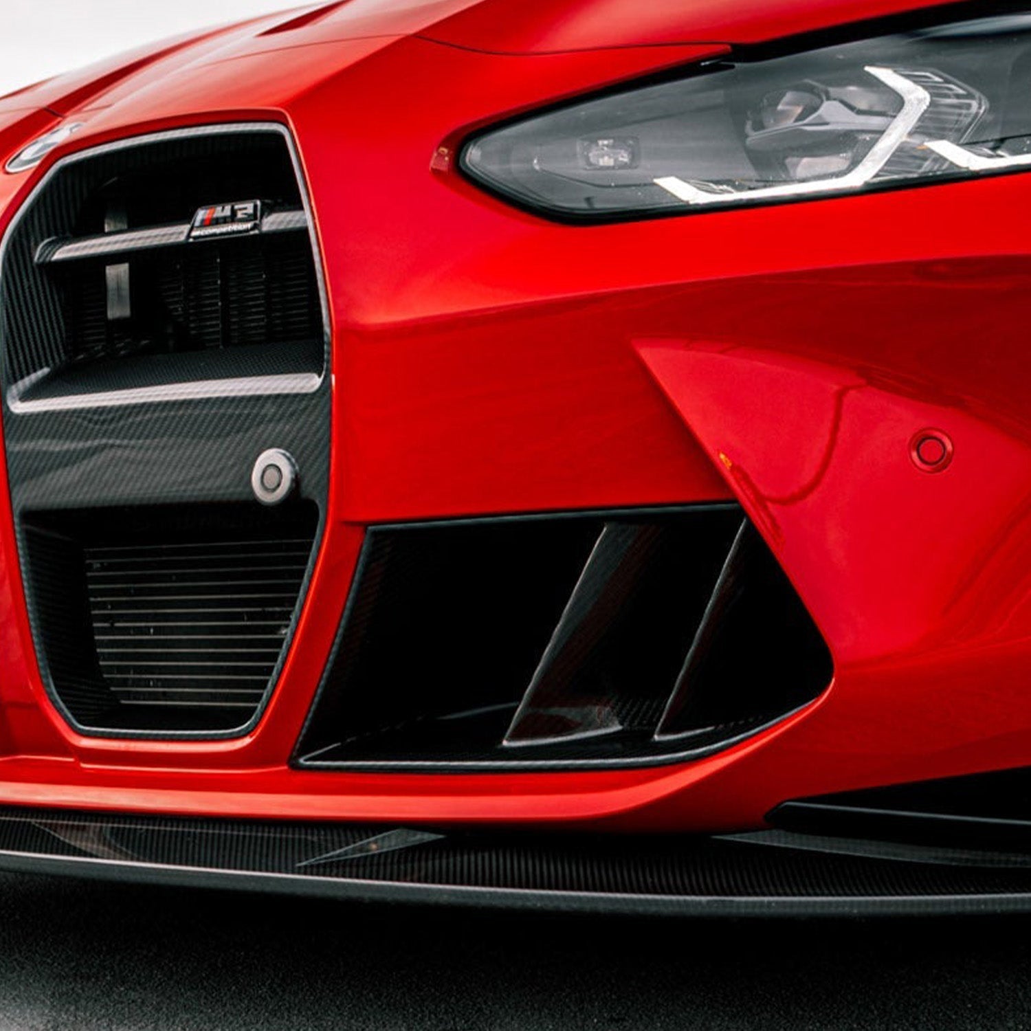 MHC+ BMW M3/M4 Twin Fin Ducts In Pre Preg Carbon Fibre (G80/G81/G82/G83)