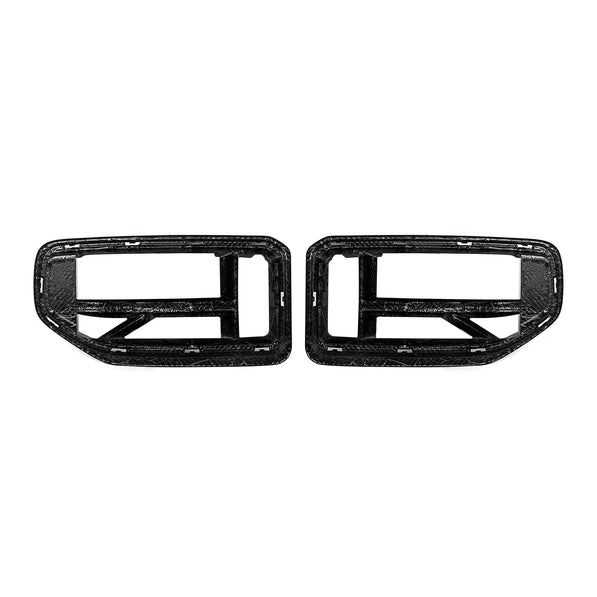 MHC+ BMW G87 M2 CSL Style Front Grilles In Pre Preg Gloss Carbon Fibre