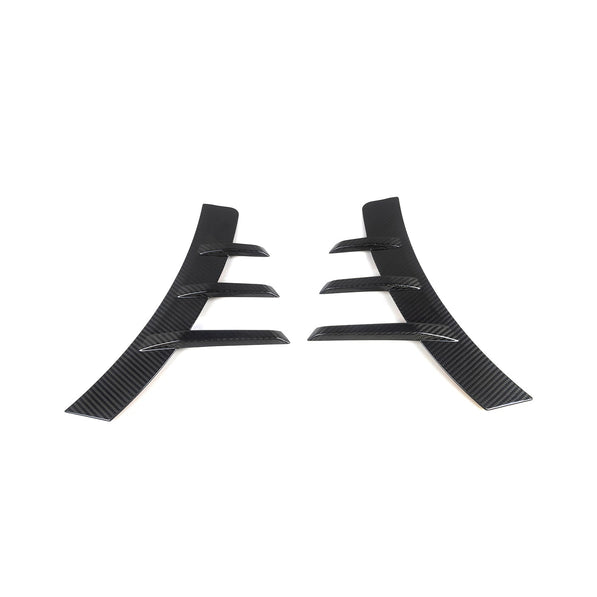 MHC+ BMW M2 G87 Performance Style Rear Side Fender Trims In Pre Preg Gloss Carbon Fibre (G87)