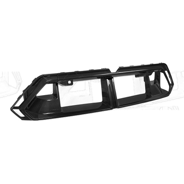 MHC+ BMW G90 & G99 M5 Central Front Bumper Trim In Pre Preg Carbon Fibre