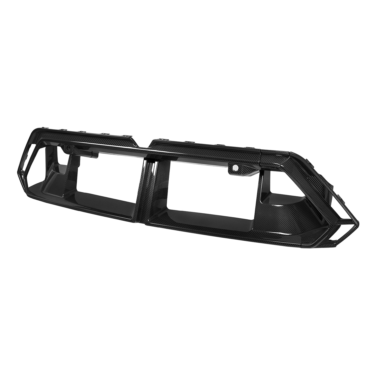 MHC+ BMW G90 & G99 M5 Central Front Bumper Trim In Pre Preg Carbon Fibre