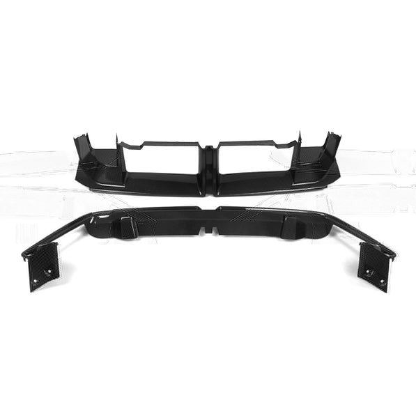 MHC+ BMW G90 & G99 M5 Central Front Bumper Trim In Pre Preg Carbon Fibre