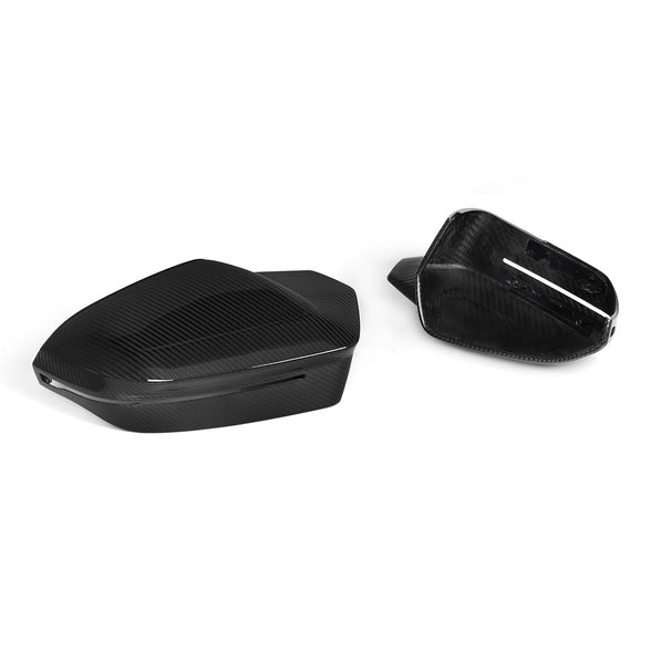MHC+ BMW G90 & G99 M5 M Wing Mirror Covers In Pre Preg Carbon Fibre