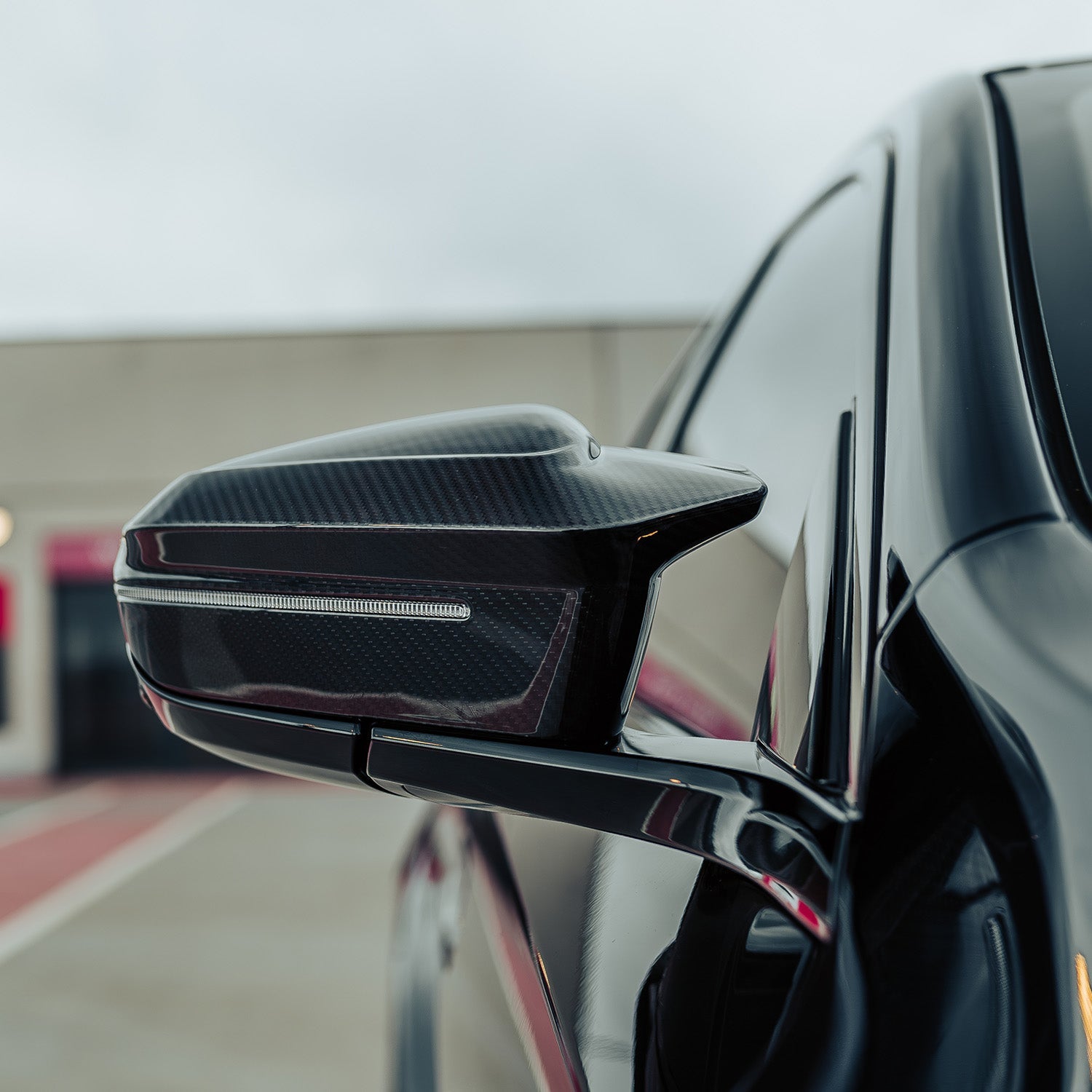 MHC+ BMW G90 & G99 M5 M Wing Mirror Covers In Pre Preg Carbon Fibre