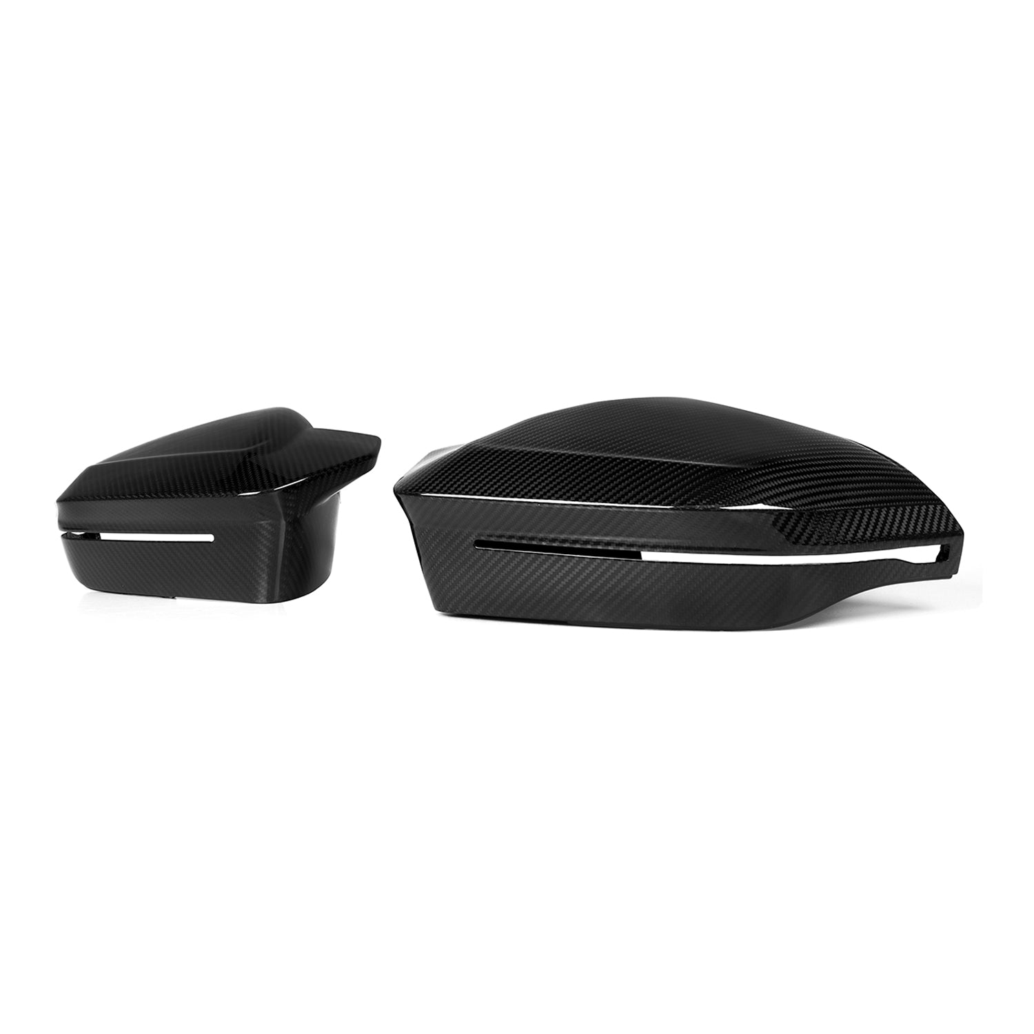MHC+ BMW G90 & G99 M5 M Wing Mirror Covers In Pre Preg Carbon Fibre