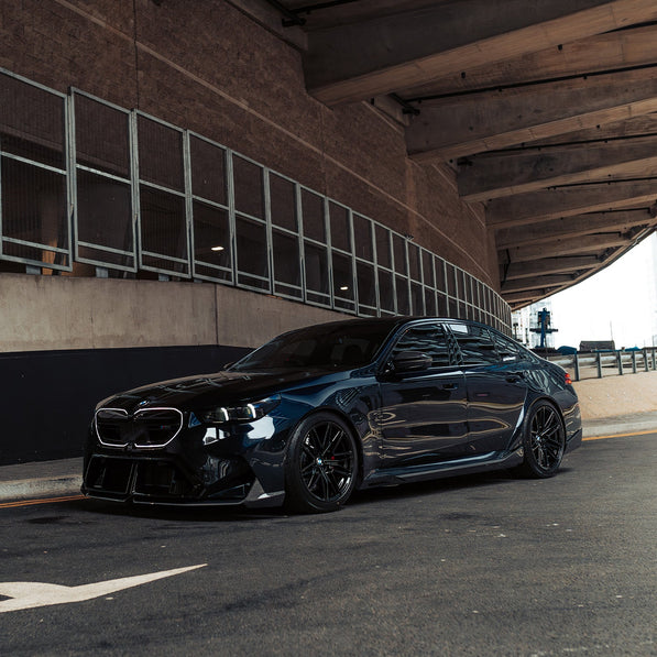 MHC+ BMW G90 & G99 M5 Performance Style Front Splitter In Pre Preg Carbon Fibre