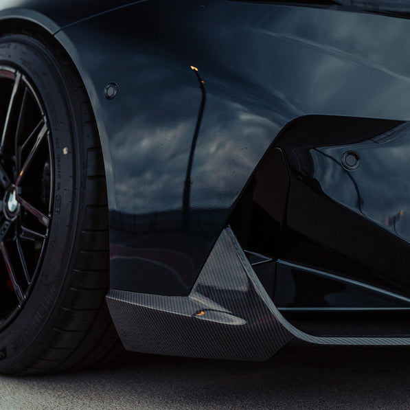 MHC+ BMW G90 & G99 M5 Performance Style Front Splitter In Pre Preg Carbon Fibre