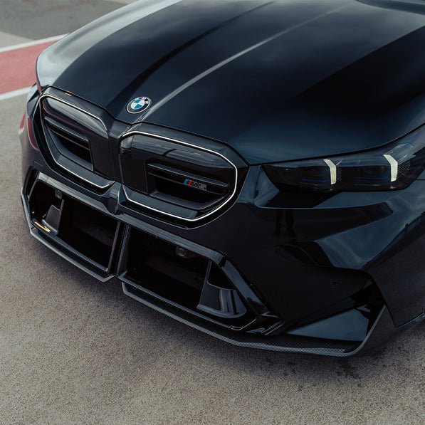 MHC+ BMW G90 & G99 M5 Performance Style Front Splitter In Pre Preg Carbon Fibre