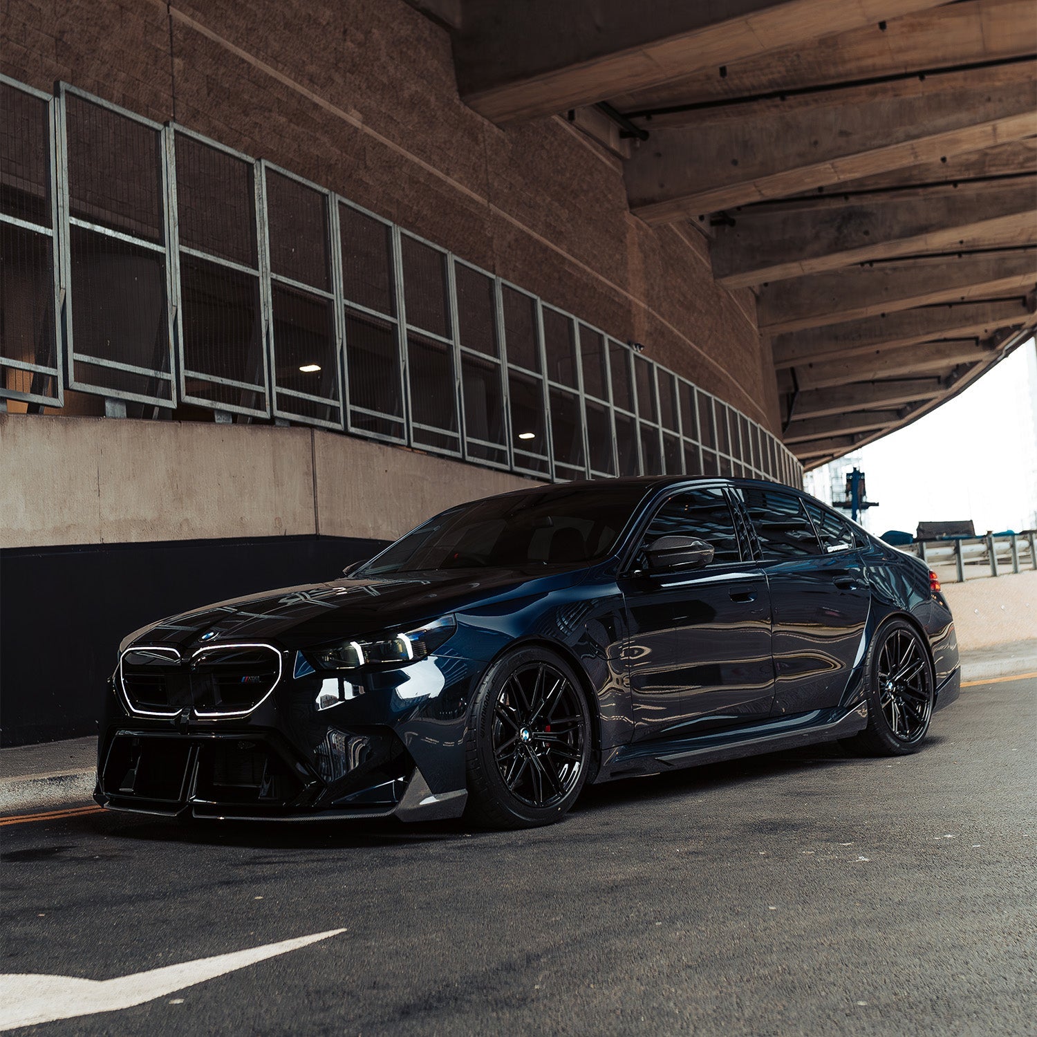 MHC+ BMW G90 & G99 M5 Performance Style Side Skirts In Pre Preg Carbon Fibre