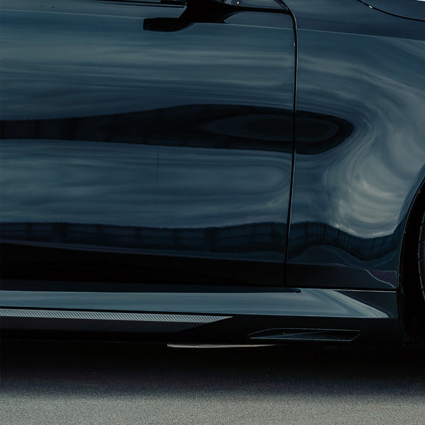 MHC+ BMW G90 & G99 M5 Performance Style Side Skirts In Pre Preg Carbon Fibre