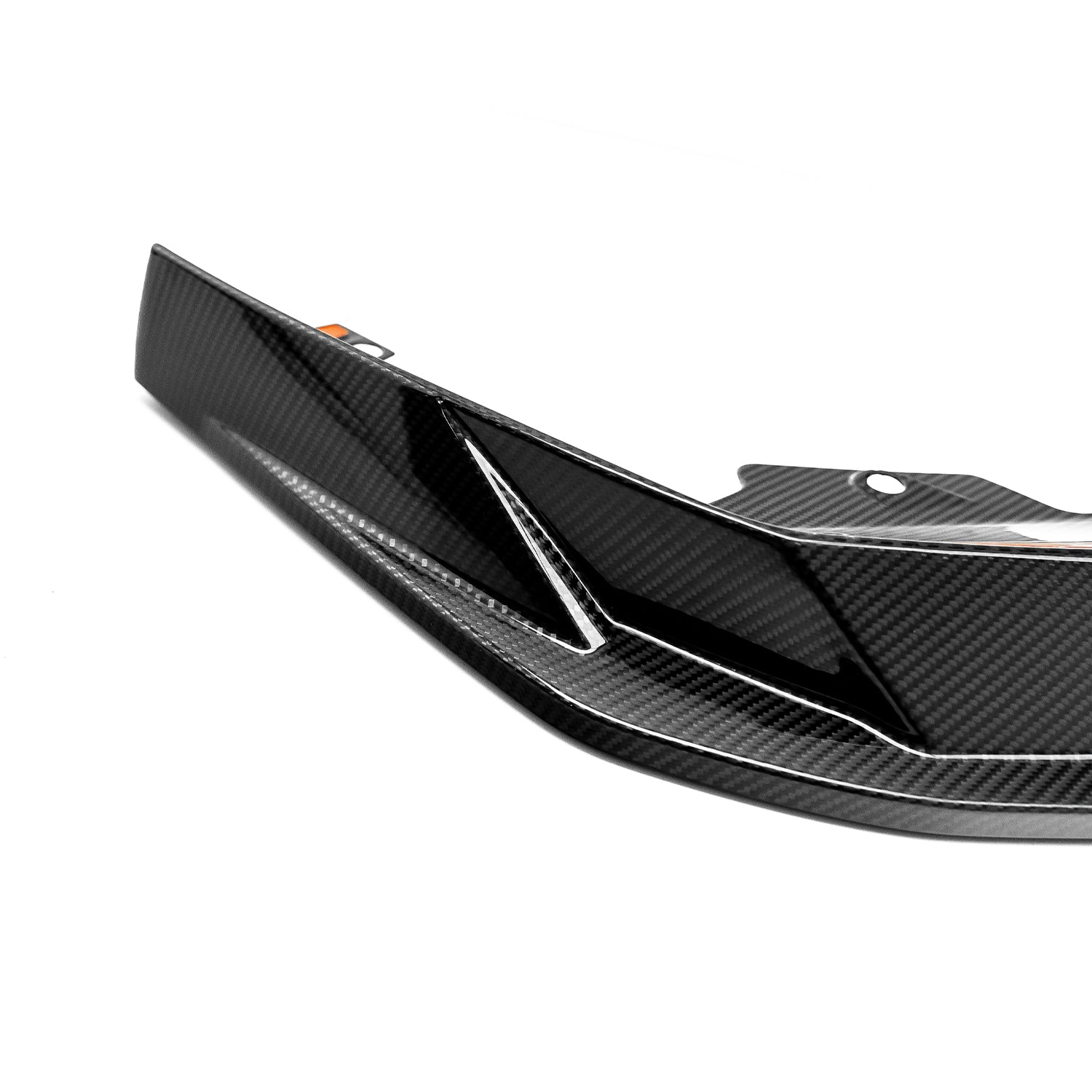 MHC+ BMW G90 & G99 M5 SP90 Front Splitter In Gloss Pre Preg Carbon Fibre